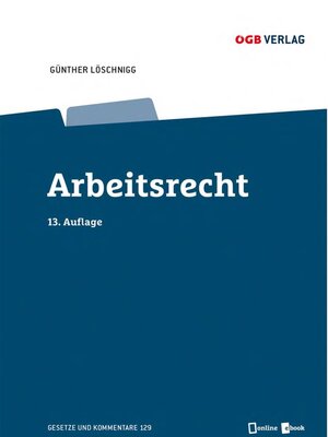 cover image of Arbeitsrecht